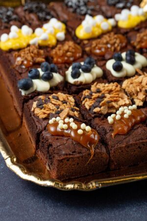 Variety of mini brownies –platter of 24 pieces