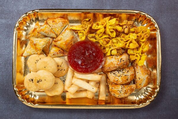 Deluxe - filled puff pastries–platter of 32 pieces