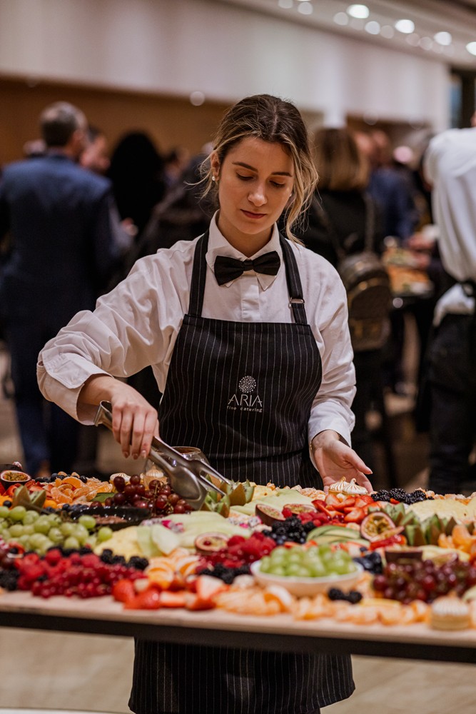 Aria catering για ετήσια συνάντηση δικτύου - ΕΤΕ φρούτα