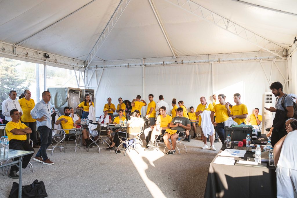 Το backstage ενός catering